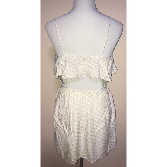 American Eagle Cream Fit And Flare Dress - Picture 4 of 8